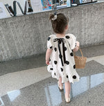 Ready Stock : Polka Dots Dress