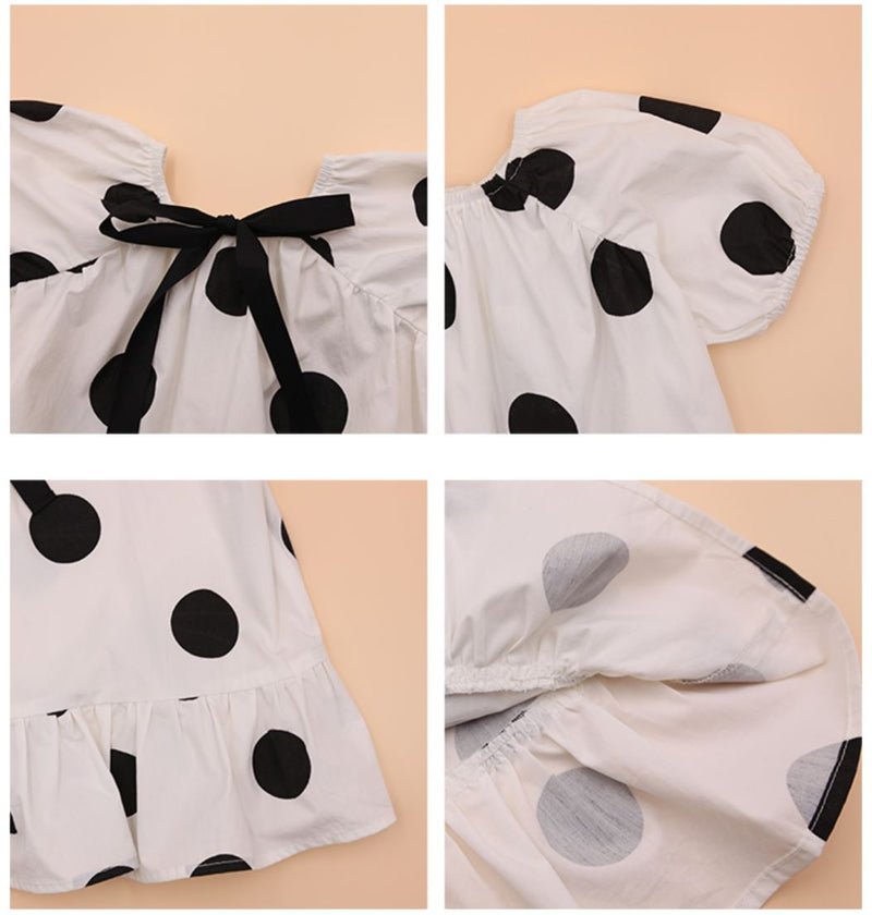 Ready Stock : Polka Dots Dress