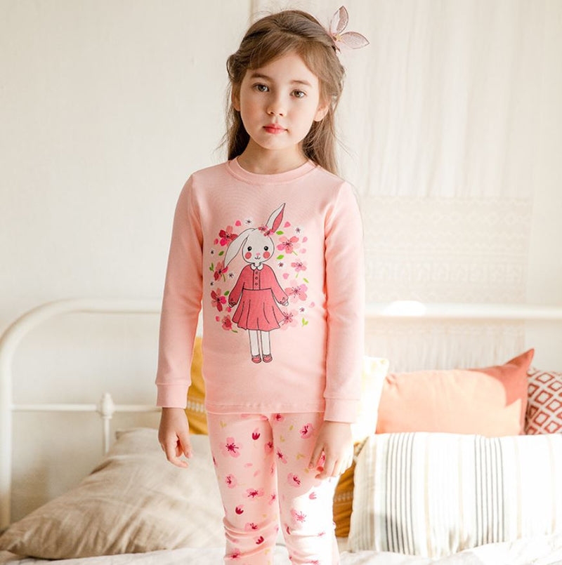 Pre-Order : Bunny Love Pajamas Set