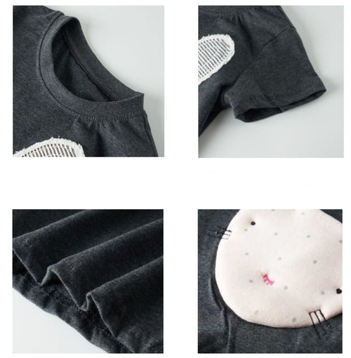 Ready Stock :Bunny Short Sleeve T-Shirt