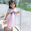 Pre Order :  Rainbow Sequin Dress (White )