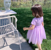 Pre Order :  Rainbow Sequin Dress (Purple )