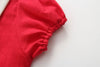 Ready Stock : The Peter Pan Collar Red  Dress