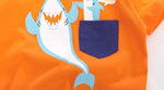 Ready Stock :  Shark Short Sleeve T-Shirt