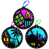 READY STOCK : HARI RAYA STAIN GLASS ART KITS (3 in 1)