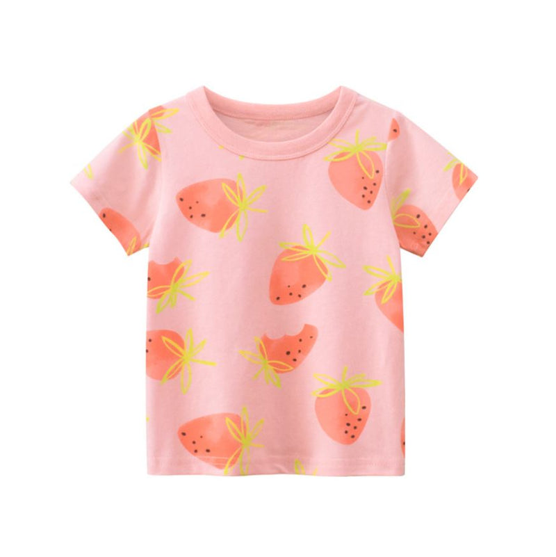 Pre-Order : Sweet Strawberry Short Sleeve T-Shirt
