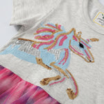 Pre-Order : Dreamy Sequin Unicorn Dress