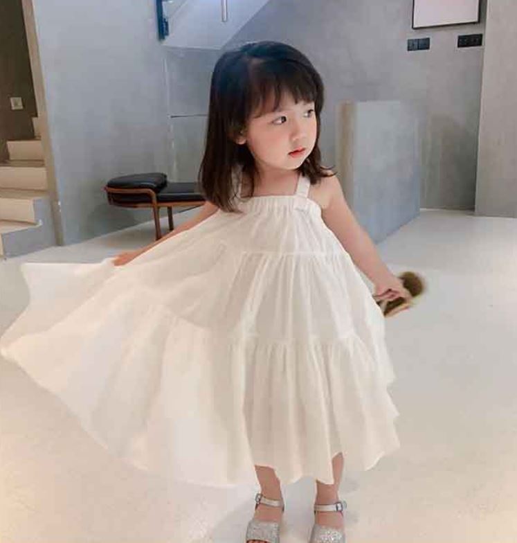 Ready Stock :Summer White Dress
